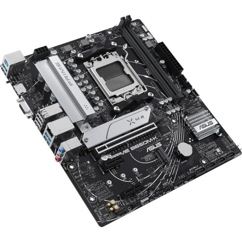 Placa Base Asus Prime B650M-K/ Socket AM5/ DDR5/ PCIe 5.0/ Micro ATX