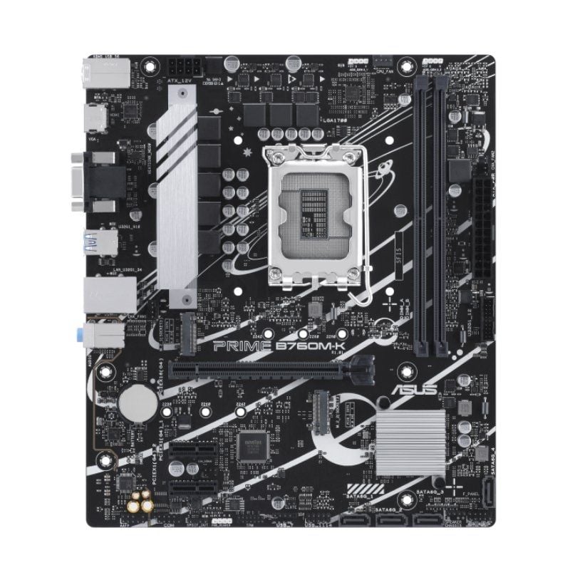 Placa Base Asus Prime B760M-K Socket 1700/ DDR5/ PCIe 4.0/ Micro ATX