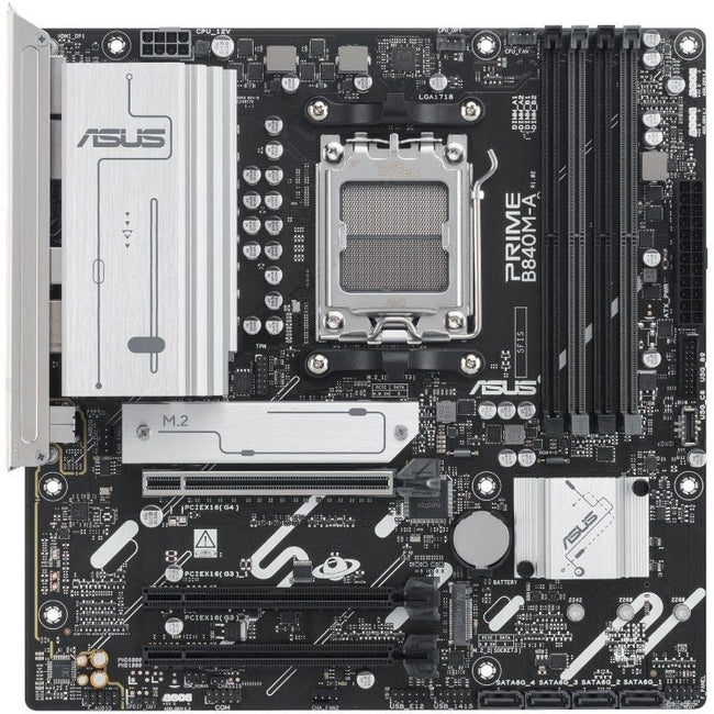 Placa Base Asus Prime B840M-A-CSM Socket AM5/ DDR5/ PCIe 4.0/ Micro ATX Main Image