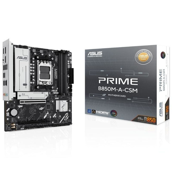 Placa Base Asus Prime B850M-A-CSM Socket AM5/ DDR5/ PCIe 5.0/ Micro ATX Hover Image