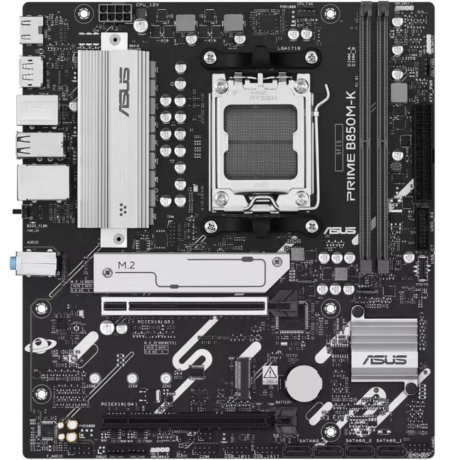Placa Base Asus Prime B850M-K Socket AM5/ DDR5/ PCIe 5.0/ Micro ATX Main Image