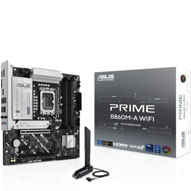 Placa Base Asus Prime B860M-A WIFI Socket 1851/ DDR5/ PCIe 5.0/ Micro ATX Hover Image