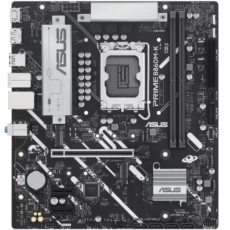 Placa Base Asus Prime B860M-K Socket 1851/ DDR5/ PCIe 5.0/ Micro ATX