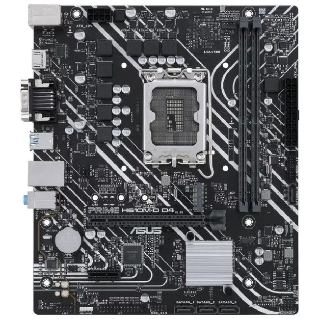 Placa Base Asus Prime H610M-D D4/ Socket 1700/ DDR4/ PCIe 4.0/ Micro ATX Main Image