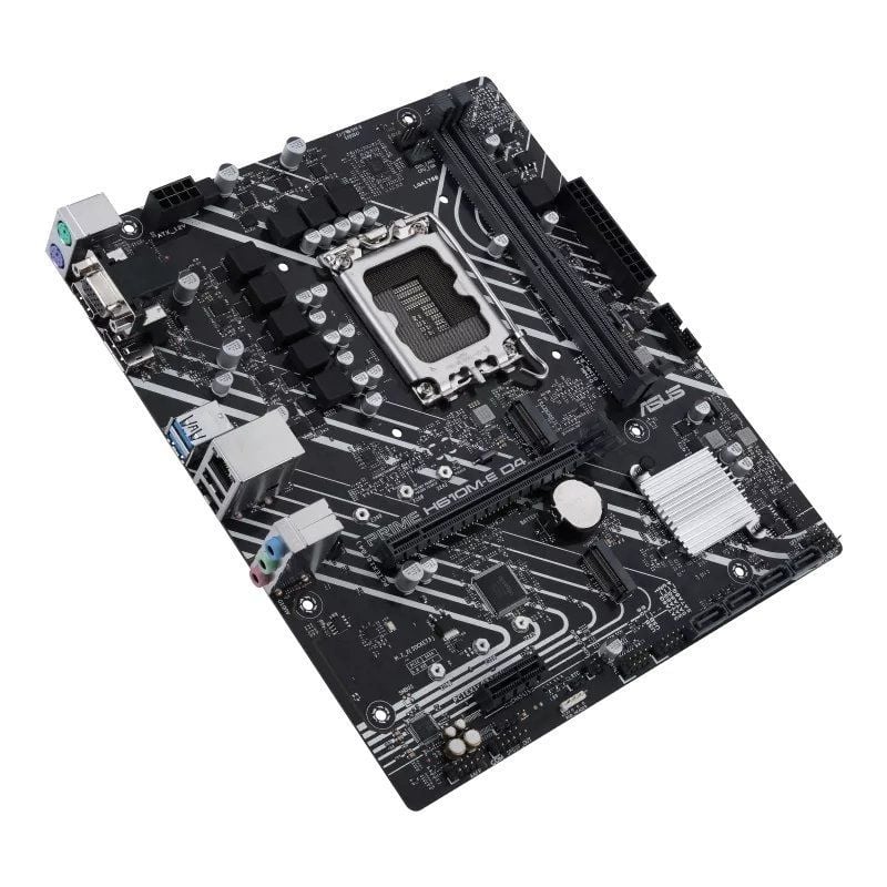 Placa Base Asus Prime H610M-E D4-CSM/ Socket 1700/ DDR4/ PCIe 4.0/ Micro ATX