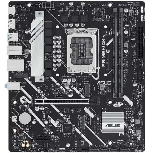 Placa Base Asus Prime H810M-A-CSM Socket 1851/ DDR5/ PCIe 4.0/ Micro ATX Main Image