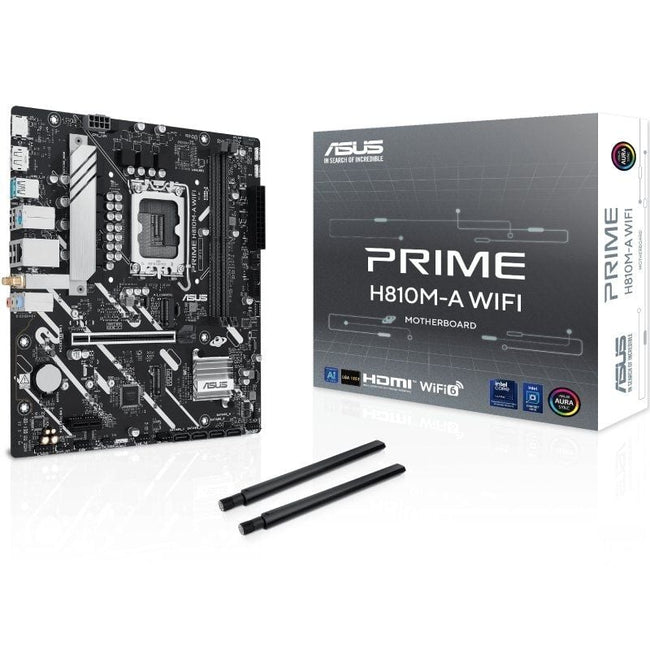 Placa Base Asus Prime H810M-A WIFI Socket 1851/ DDR5/ PCIe 4.0/ Micro ATX Hover Image