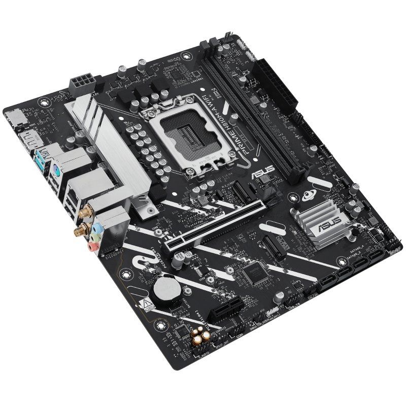 Placa Base Asus Prime H810M-A WIFI Socket 1851/ DDR5/ PCIe 4.0/ Micro ATX