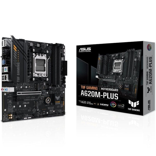 Placa Base Asus TUF GAMING A620M-PLUS Socket AM5/ DDR5/ PCIe 4.0/ Micro ATX Hover Image