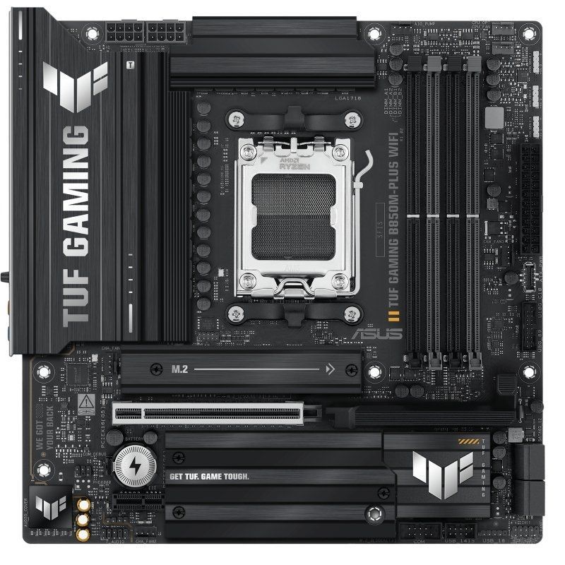 Placa Base Asus TUF GAMING B850M-PLUS WIFI Socket AM5/ DDR5/ PCIe 5.0/ Micro ATX