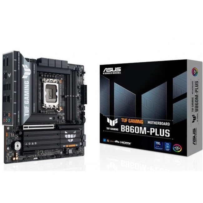 Placa Base Asus TUF GAMING B860M-PLUS Socket 1851/ DDR5/ PCIe 5.0/ Micro ATX Hover Image