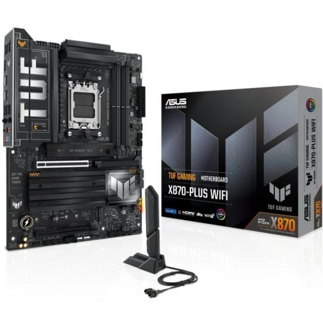 Placa Base Asus TUF GAMING X870-PLUS WIFI/ Socket AM5/ DDR5/ PCIe 5.0 Hover Image