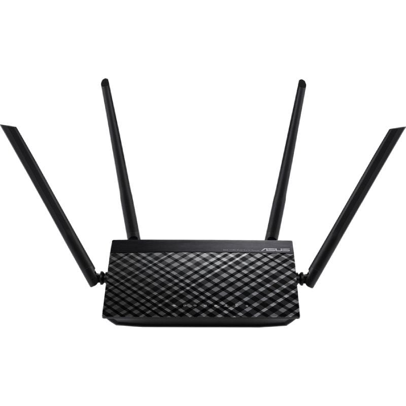 Router Inalámbrico Asus RT-AC1200 V2/ 1200Mbps/ 2.4GHz 5GHz/ 4 Antenas/ WiFi 802.11ac/n/a/ - n/b/g