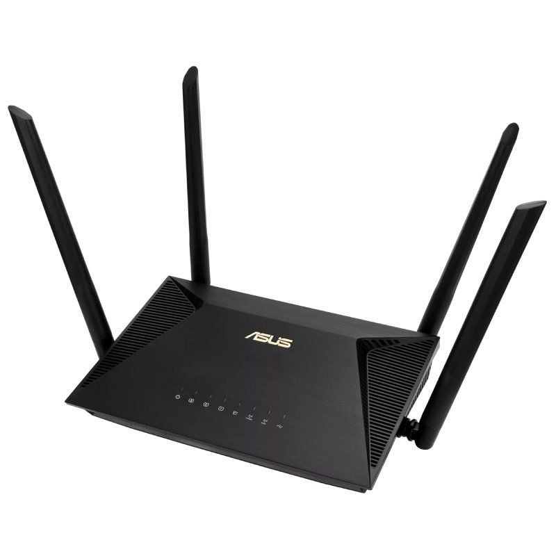 Router Inalámbrico Asus RT-AX53U/ WiFi 6/ 1800Mbps/ 2.4GHz 5GHz/ 4 Antenas/ WiFi 802.11ax/ac/n/a/ - n/b/g