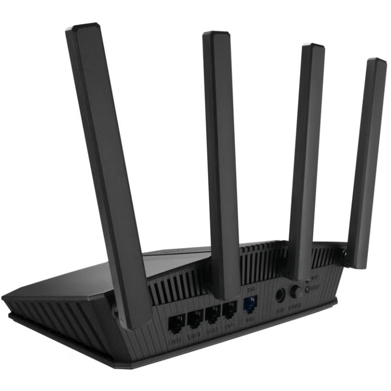Router Inalámbrico Asus RT-BE55/ WiFi 7/ 3600Mbps/ 2.4GHz 5GHz/ 4 Antenas/ WiFi 802.11be/ax/ac/n/a/ - n/b/g