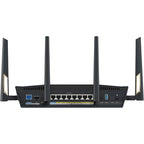 Router Inalámbrico Asus RT-BE88U/ WiFi 7/ 7200Mbps/ 2.4GHz 5GHz/ 4 Antenas/ WiFi 802.11be/ax/ac/n/a/ - n/b/g