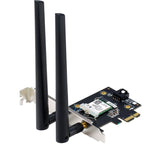 Tarjeta de Red Inalámbrica-PCI Express Asus PCE-BE6500/ 6500Mbps/ 2.4/5/6GHz