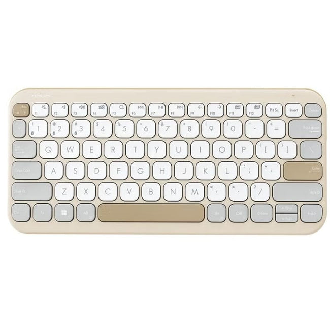 Teclado Inalámbrico Asus Marshmallow KW100/ Beige Hover Image