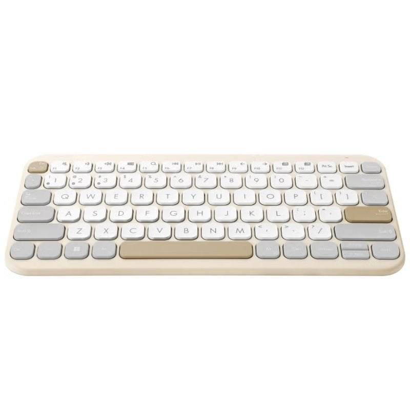 Teclado Inalámbrico Asus Marshmallow KW100/ Beige