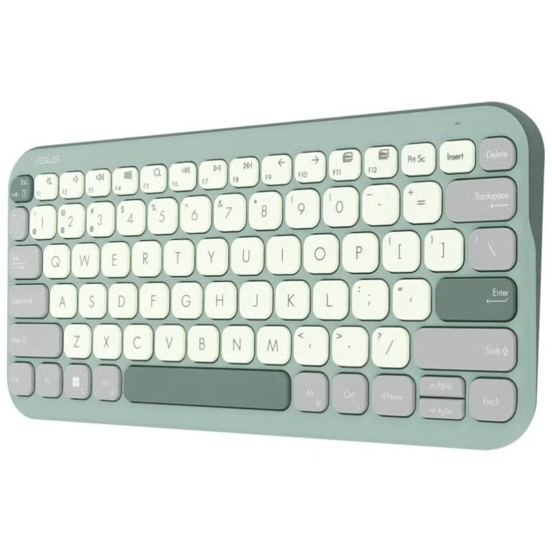 Teclado Inalámbrico Asus Marshmallow KW100/ Verde