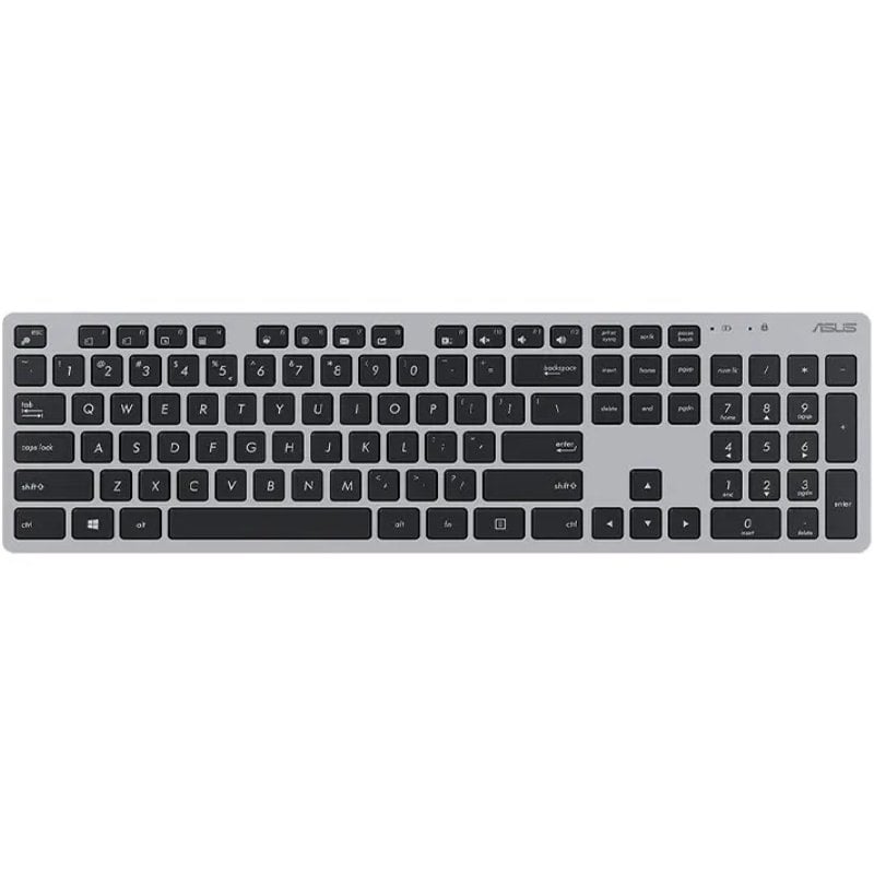 Teclado y Ratón Inalámbricos Asus W5000 Wireless/ Gris