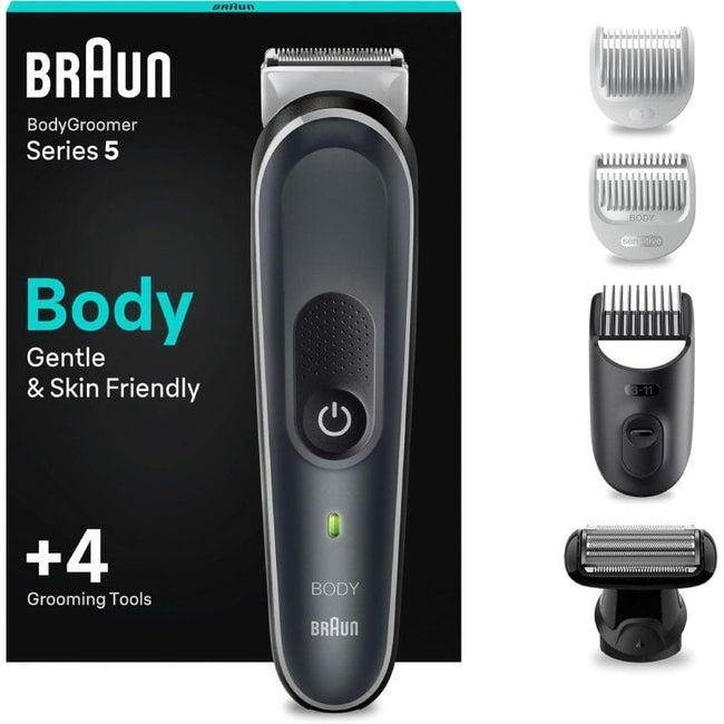 Cortapelos Braun BodyGroomer Series 5 BG5360/ con Batería/ 4 Accesorios Hover Image