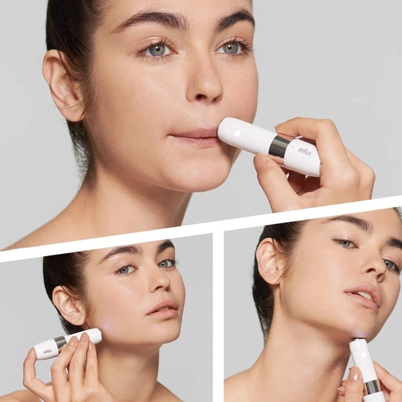 Depiladora Facial Braun Mini Depiladora Facial FS1000/ con Batería