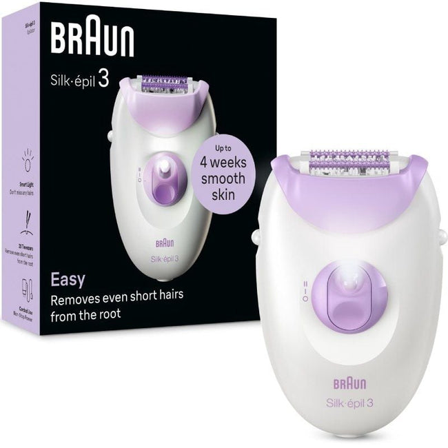 Depiladora Braun Silk Epil Series 3 SE3-000/ Con Cable Hover Image