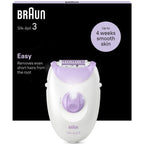 Depiladora Braun Silk Epil Series 3 SE3-000/ Con Cable