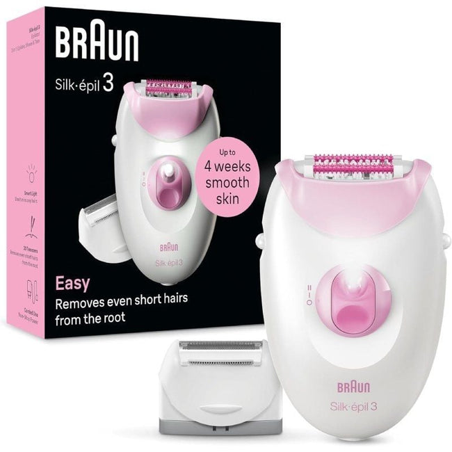 Depiladora Braun Silk Epil Series 3 3-031/ Con Cable/ 3 Accesorios Hover Image