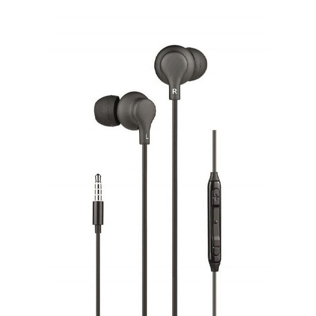 Auriculares Intrauditivos Daewoo DW2013/ con Micrófono/ Jack 3.5/ Negros Hover Image