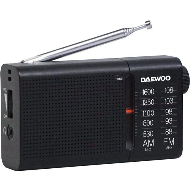 Radio Portátil Daewoo DW1119/ Negra Hover Image