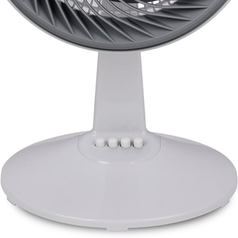 Ventilador de Sobremesa Daewoo DW9010/ 90W/ 5 Aspas 30cm/ 3 Velocidades