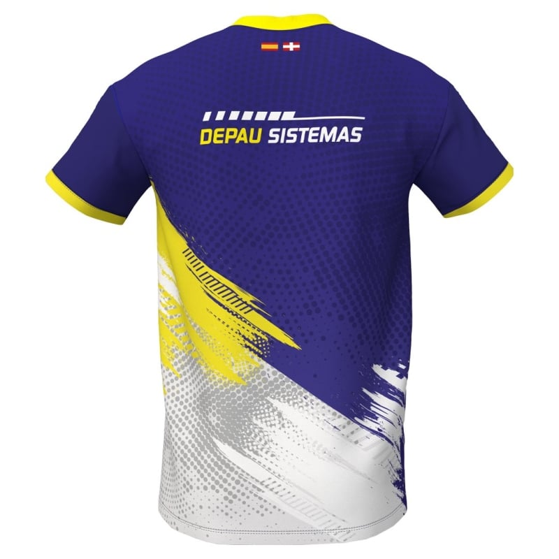 Camiseta Depau Team de tejido tecnico - Talla M