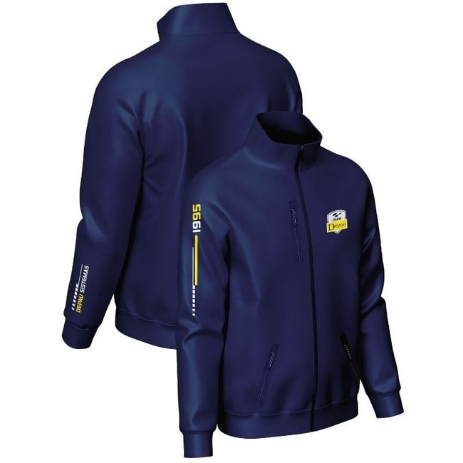 Chaqueta Team Depau para Hombre/ Talla L/ Tejido Soft Shell repelente al agua/ Forro Interior de Tejido Polar Hover Image