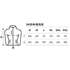 Chaqueta Team Depau para Hombre/ Talla L/ Tejido Soft Shell repelente al agua/ Forro Interior de Tejido Polar