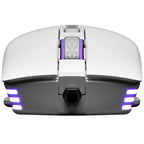 Ratón Gaming EVGA X12/ Hasta 16000 DPI/ Blanco