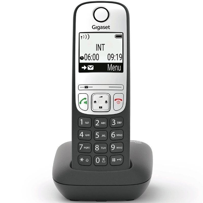 Teléfono Inalámbrico Gigaset A690/ Negro