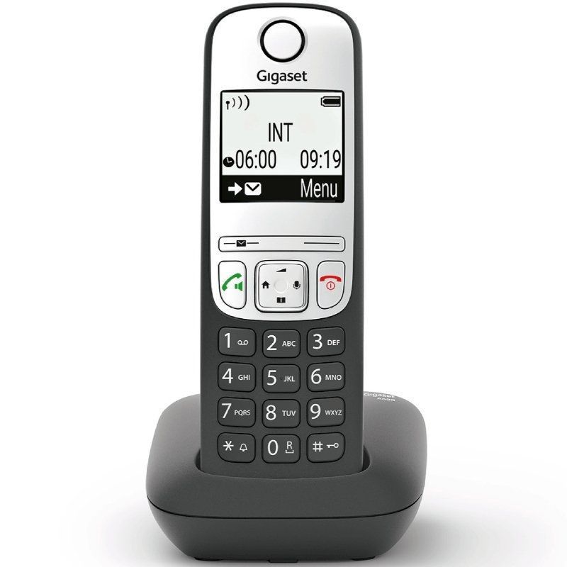 Teléfono Inalámbrico Gigaset A690/ Negro