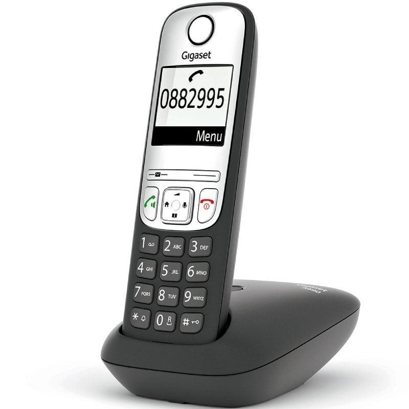Teléfono Inalámbrico Gigaset A690/ Negro