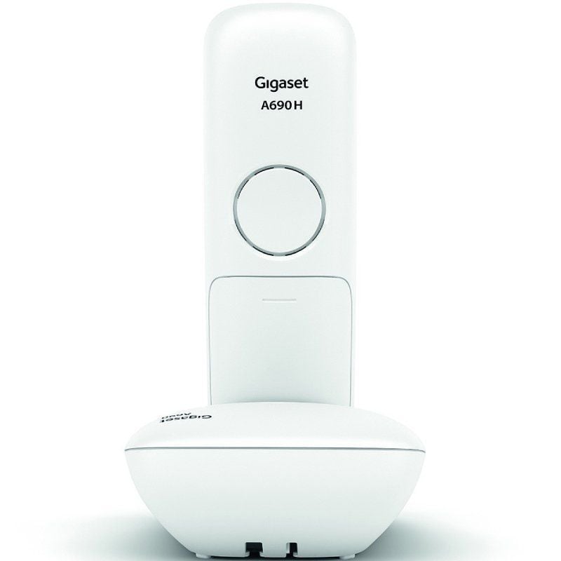 Teléfono Inalámbrico Gigaset A690/ Blanco