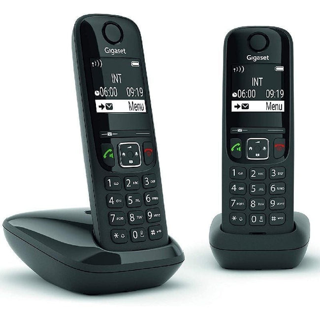 Teléfono Inalámbrico Gigaset AS690/ Pack DUO/ Negro Hover Image