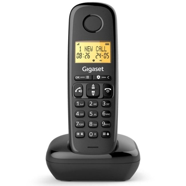 Teléfono Inalámbrico Gigaset Basic 100/ Negro Hover Image