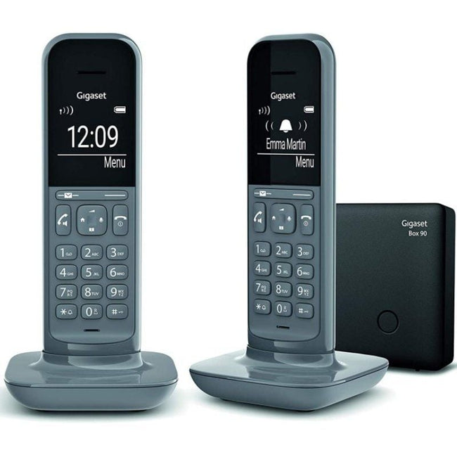 Teléfono Inalámbrico Gigaset CL390/ Pack DUO/ Gris Hover Image
