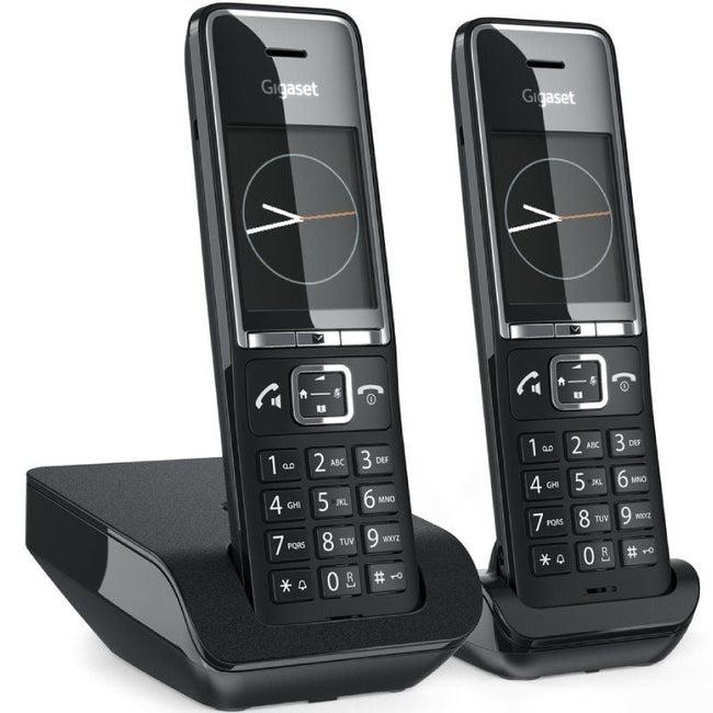 Teléfono Inalámbrico Gigaset Comfort 550/ Pack DUO/ Negro Hover Image