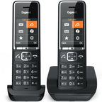 Teléfono Inalámbrico Gigaset Comfort 550/ Pack DUO/ Negro