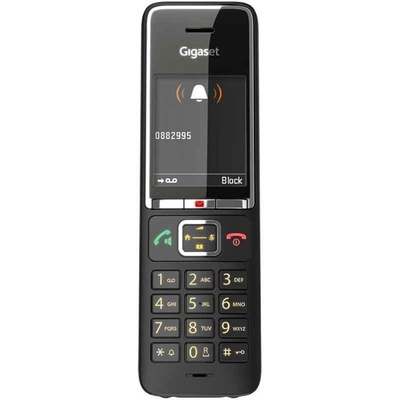 Teléfono Inalámbrico Gigaset Comfort 550/ Pack DUO/ Negro