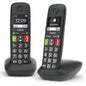 Teléfono Inalámbrico Gigaset E290/ Pack DUO/ Negro