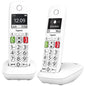 Teléfono Inalámbrico Gigaset E290/ Pack DUO/ Blanco
