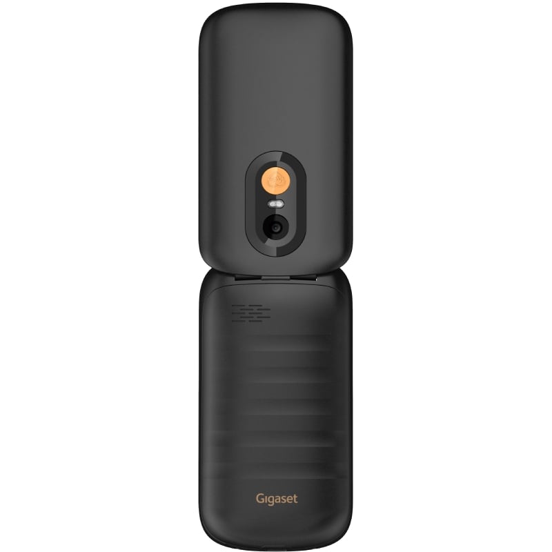 Teléfono Móvil Gigaset GL40 para Personas Mayores/ 4G/ Negro